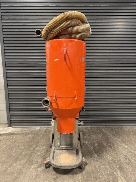 Pre-Owned Airtec SM-320 480V Floor Shaver & Husqvarna DC5500 480V HEPA Dust Extractor Vacuum Package