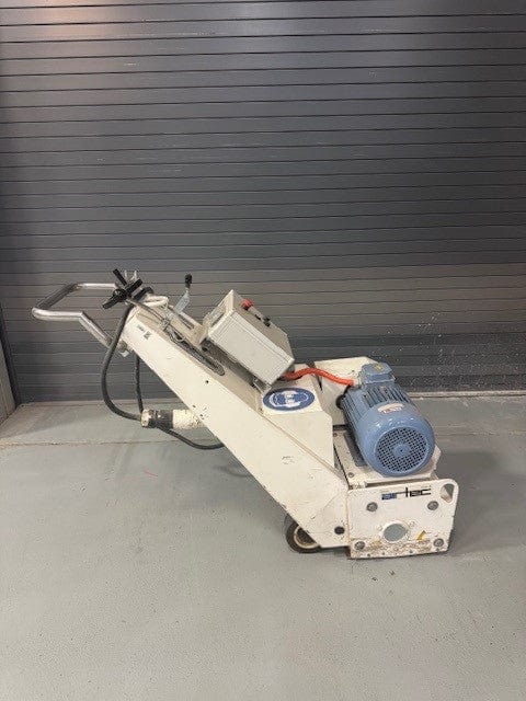 Pre-Owned Airtec SM-320 480V Floor Shaver & Husqvarna DC5500 480V HEPA Dust Extractor Vacuum Package
