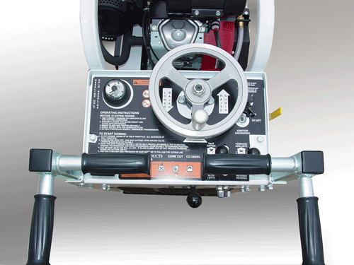 CC1800XL Gas Push Core Cut Walk Behind Saw