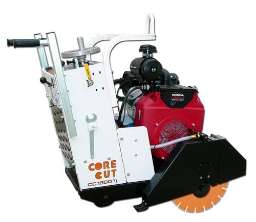 CC1800XL Gas Self Propelled Core Cut Walk Behind Saw