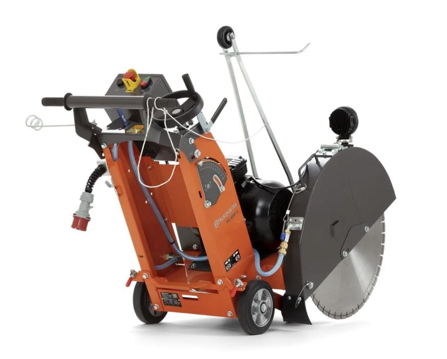 FS600E Husqvarna Electric Push Walk Behind Saw