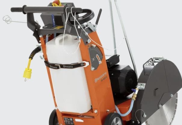 FS600E Husqvarna Electric Push Walk Behind Saw