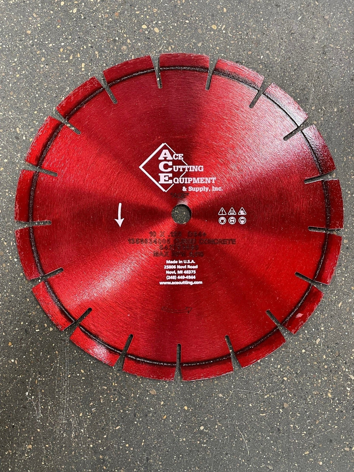 ACE D34+ Diamond Blade