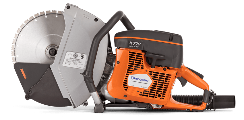 K770 Dry Cut 12" Gas Husqvarna Power Cutter