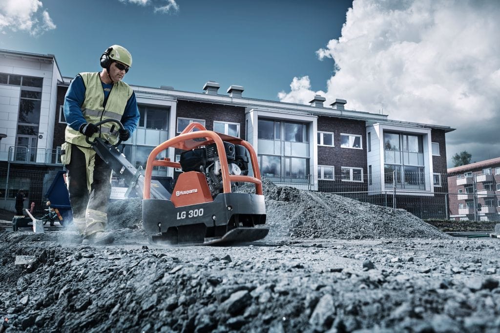 Husqvarna LG300 Reversible Plate Compactor