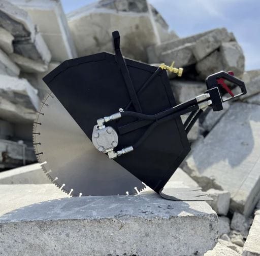 ACG Saws Hydraulic Concrete Hand Saw - Black Edition