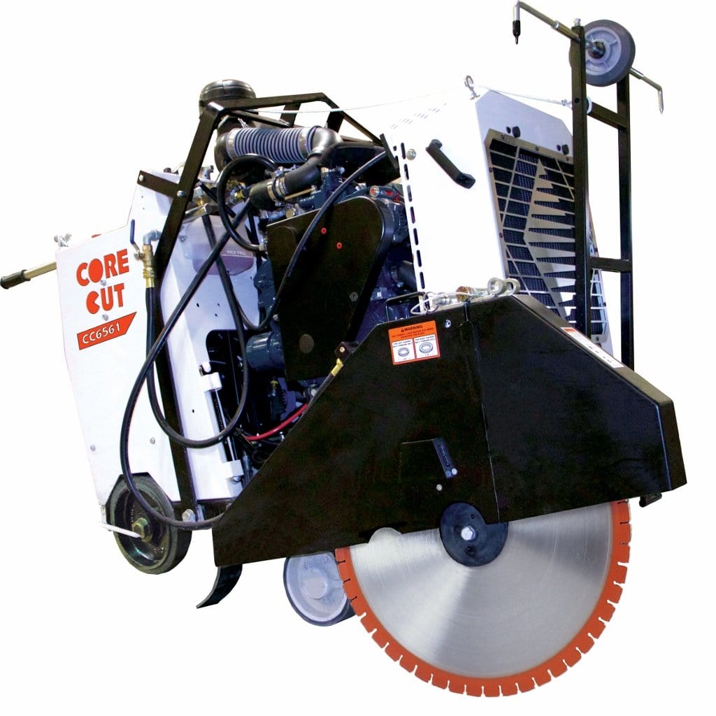 CC6561GK Gas Core Cut Walk Behind Saw