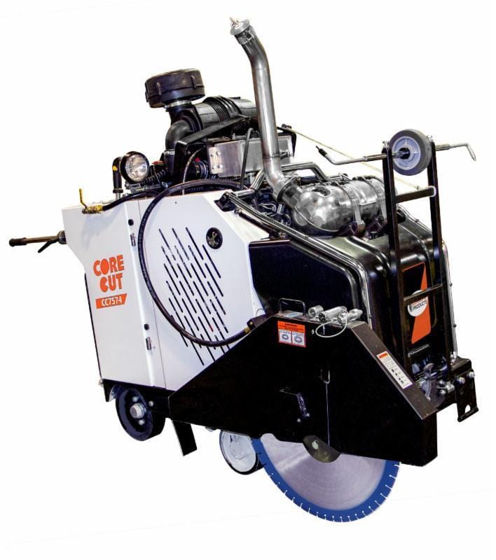 CC7574DD Diesel Core Cut Walk Behind Saw