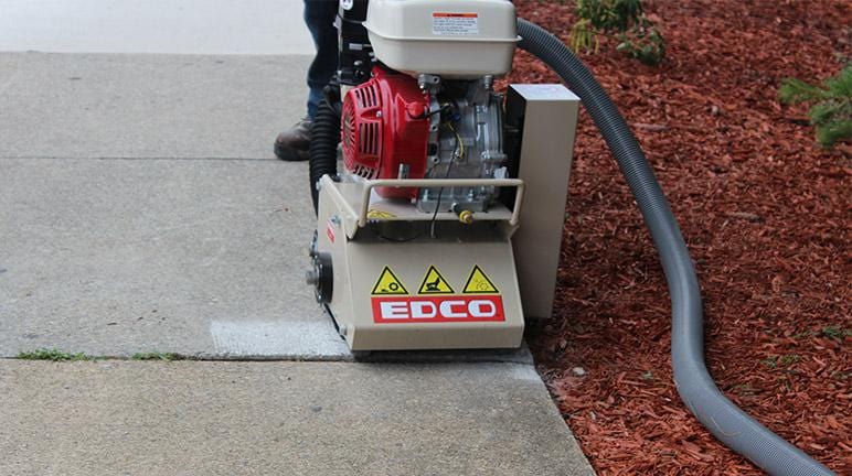 Edco CPM8 Dual-Fuel Propane/Gas Walk Behind Scarifier with A201 Startup Pack