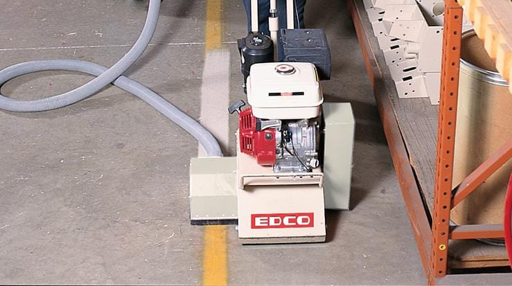 Edco CPM8 Dual-Fuel Propane/Gas Walk Behind Scarifier with A201 Startup Pack