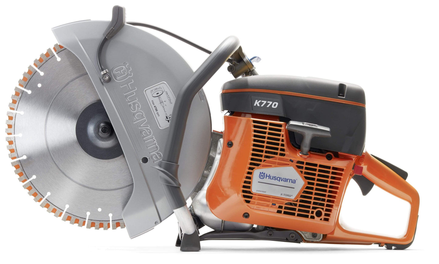 K770 Gas 14" Husqvarna Power Cutter w/ FREE DIAMOND BLADE