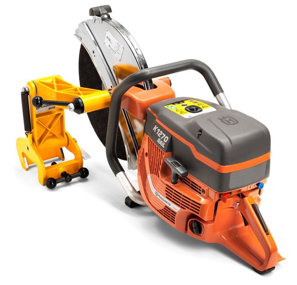 K1270 & RA10 Rail Saw 16" Husqvarna
