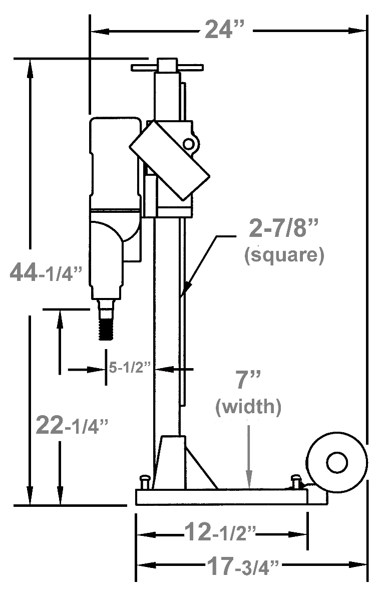 M2 Complete Anchor Core Drill Rig