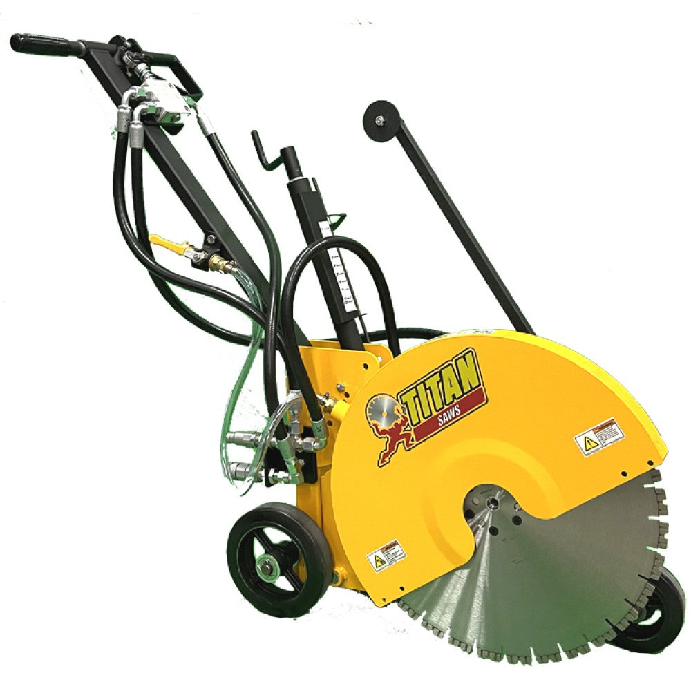 Titan 21" Hydraulic Walk Behind Saw