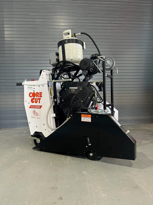 CC3500 Propane Plus Self Propelled Core Cut Walk Behind Saw
