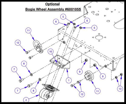 CC6774DC Diesel Core Cut Walk Behind Saw