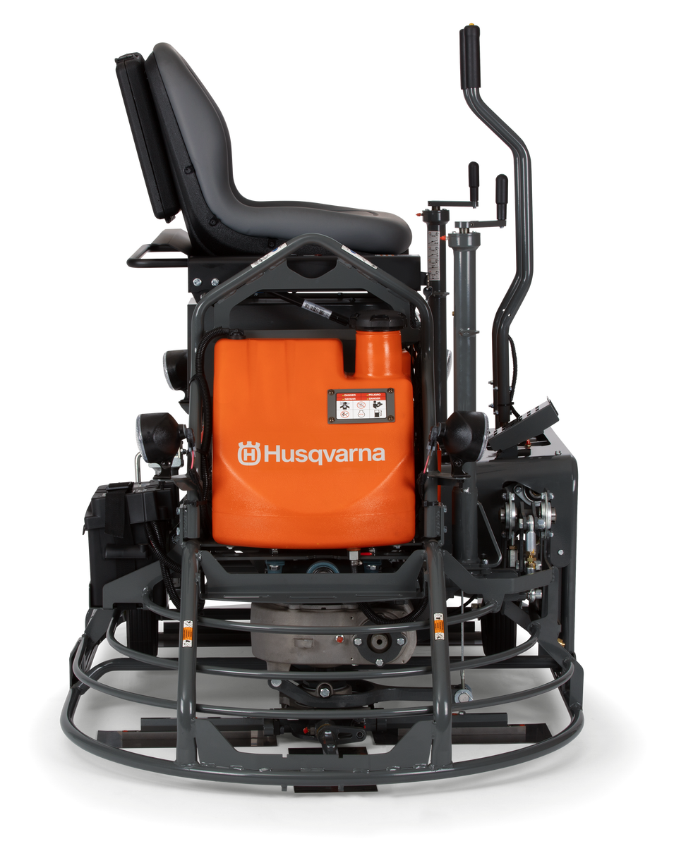 Husqvarna CRT 36 Ride-On Trowel - Rear View