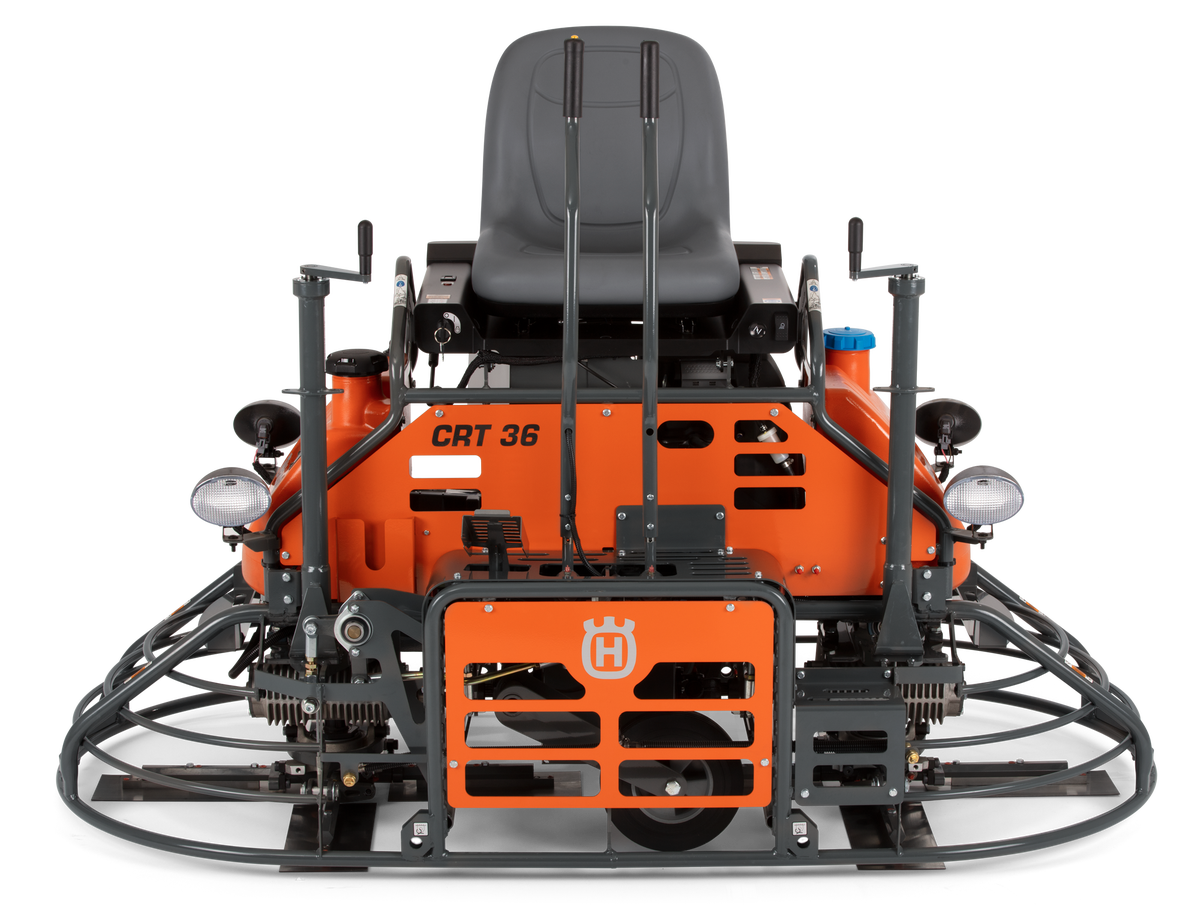 Husqvarna CRT 36 Ride-On Trowel - Side View