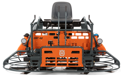 Husqvarna CRT 48 Ride-On Trowel - Front View