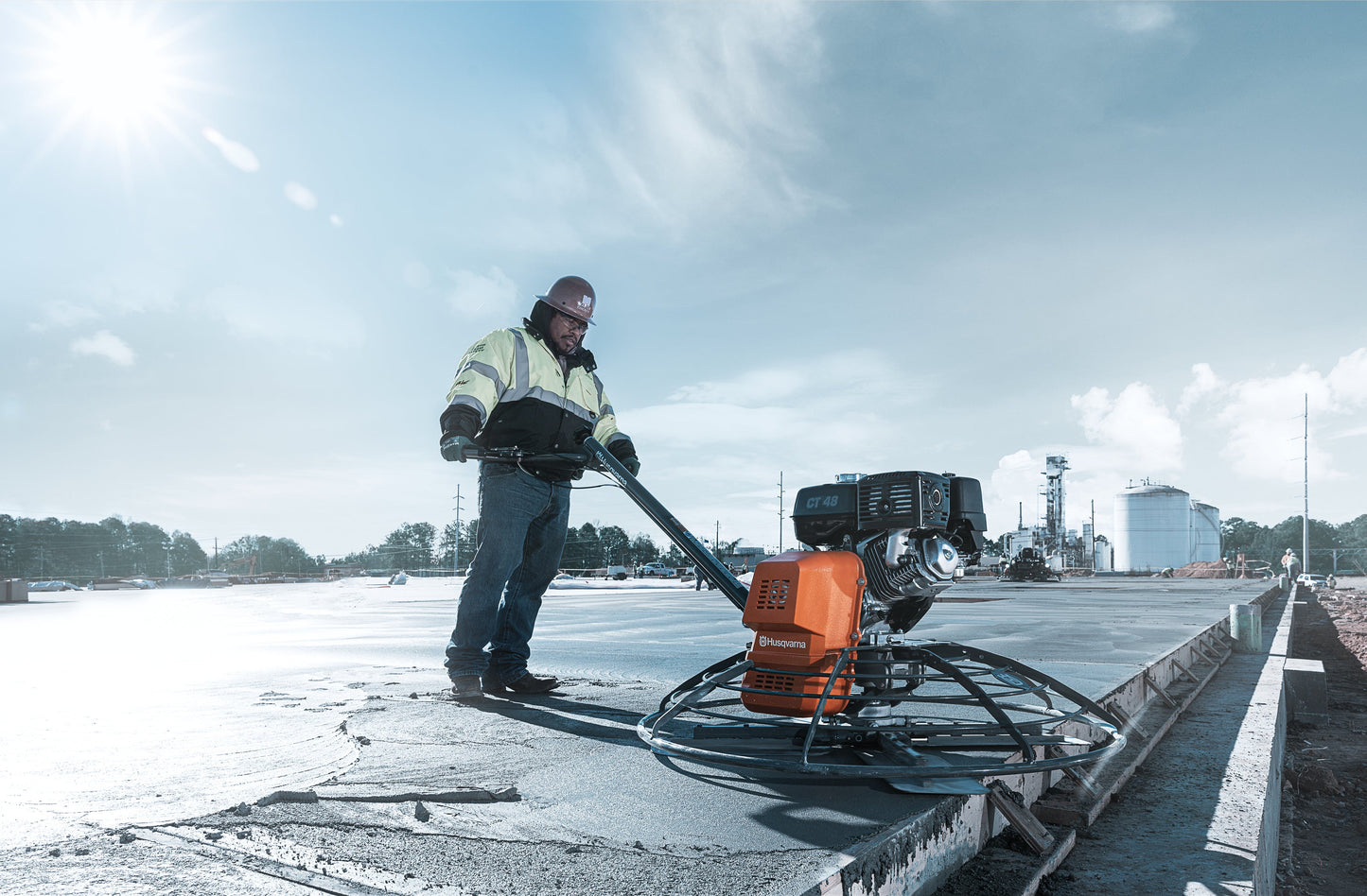 Husqvarna CT 48 Walk Behind Trowel Machine