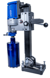 Shibuya TS-165 PRO Core Drill Rig | Angle Base | 2-Speed | 10" Bit Capacity