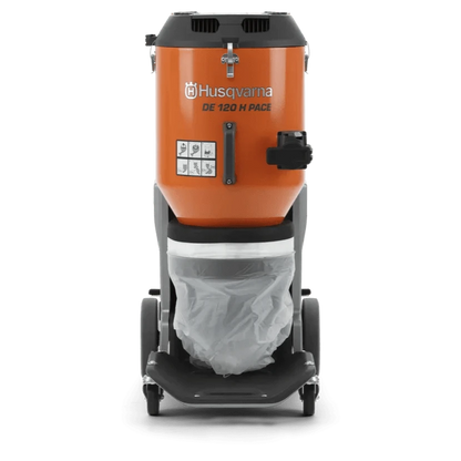 DE120 PACE Husqvarna Battery Hepa Dust Extractor Vacuum