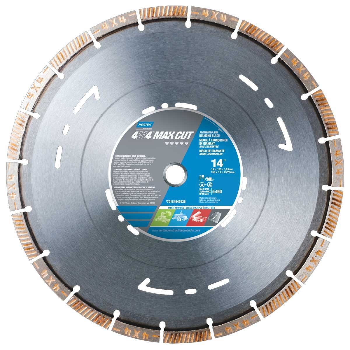 Norton 4X4 Diamond Blade