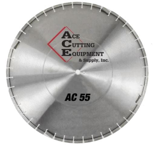 ACE AC55 Diamond Saw Blade For Limestone And Overlay Asphalt Over Concrete