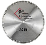 ACE AC55 Diamond Saw Blade For Limestone And Overlay Asphalt Over Concrete