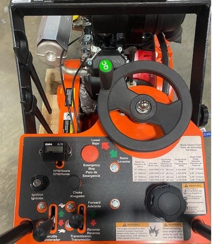 Clipper C20 Gas Self Propelled Norton Walk Behind Saw