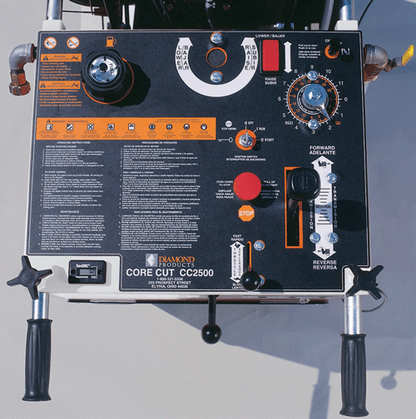 CC2500 Electric Self Propelled Core Cut Walk Behind Saw