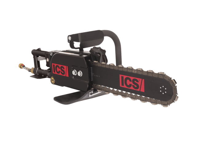 ICS 701-A Powerhead Pneumatic Concrete Chainsaw