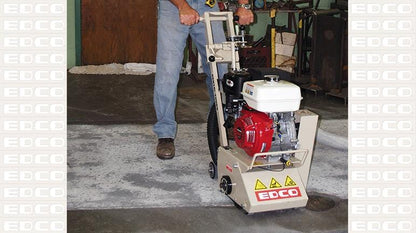 Edco CPM8 Dual-Fuel Propane/Gas Walk Behind Scarifier with A201 Startup Pack