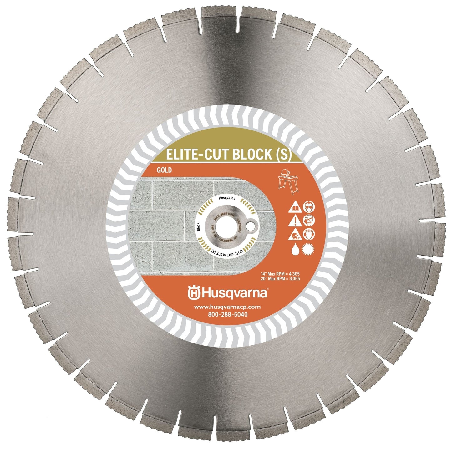 Elite-Cut Silent Core Masonry Series Husqvarna Diamond Blade