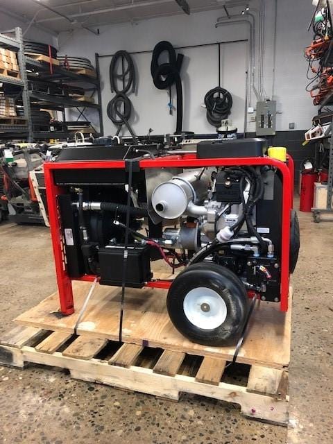 WP40 Wolverine Kohler Gas Engine Hydraulic Power Unit, 2-16 GPM